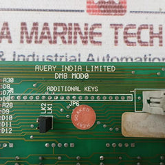 Avery Dm8 Mod0 6 Red Led 8 Digit Display Printed Circuit Board