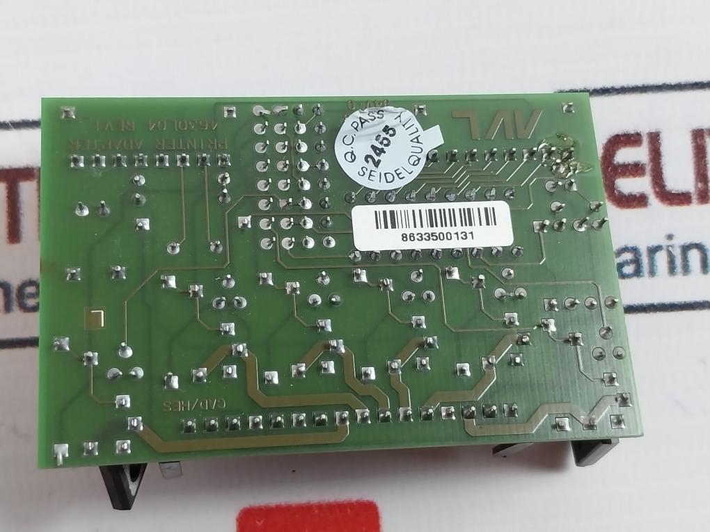 AVL 4630L04 Rev 1 Printer Adapter Card 94V-0