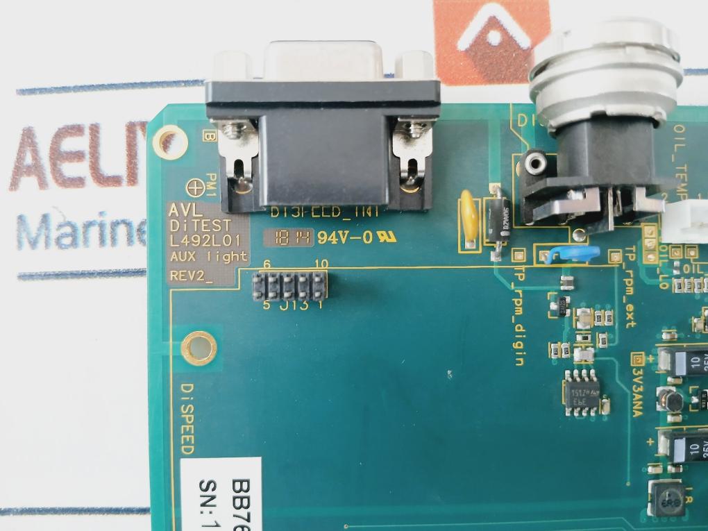 AVL L492L01 Aux Light PCB Card Rev 2