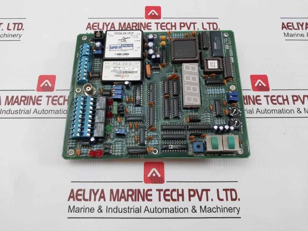 Avm-km30 Axial Vibration Monitor Pcb Circuit Board Komeco