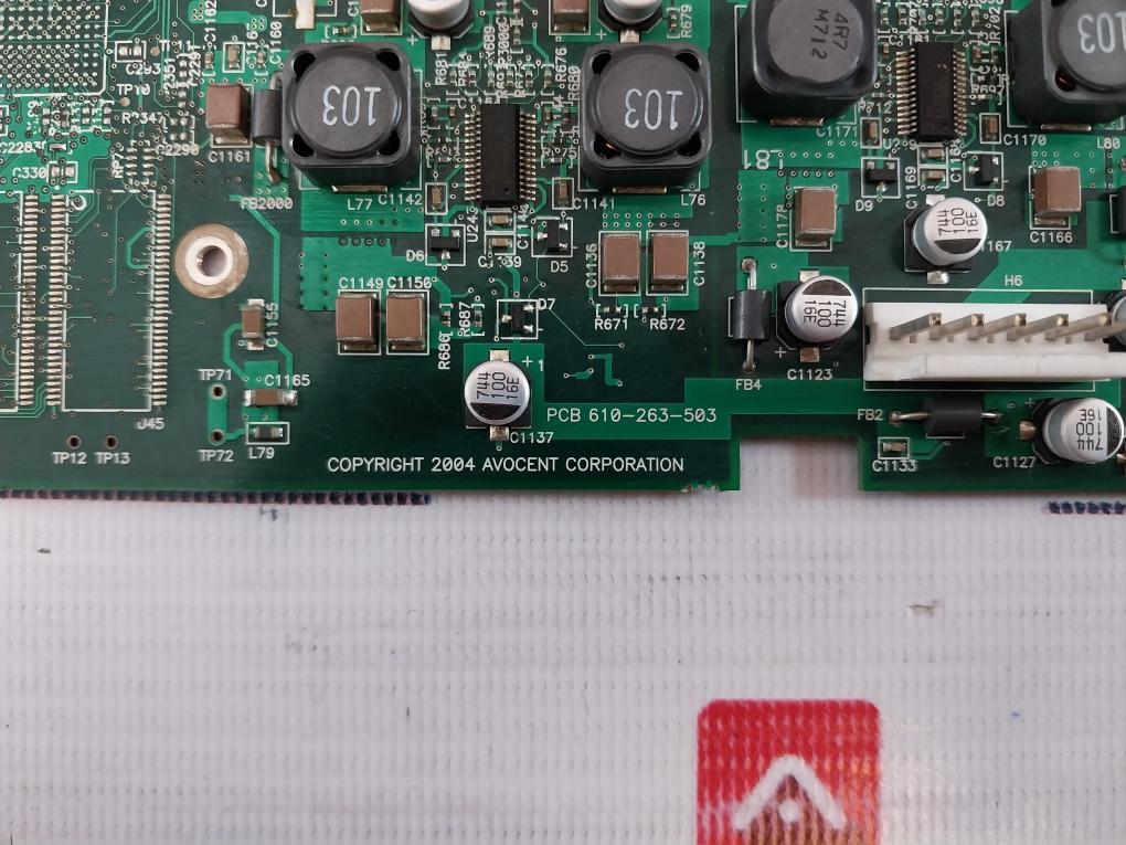 Avocent 610-263-503 Printed Circuit Board