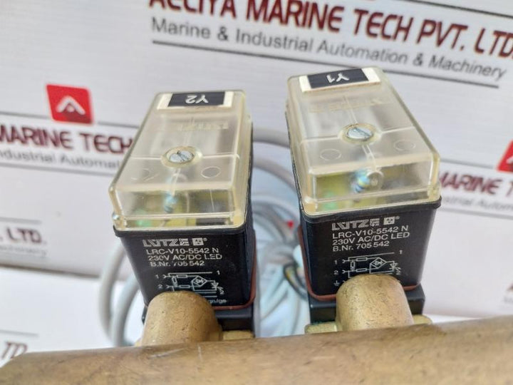 Avs-romer Egv-1035/v2-ah9-3/4pn Solenoid Valve 230v Ac/dc 11/9va