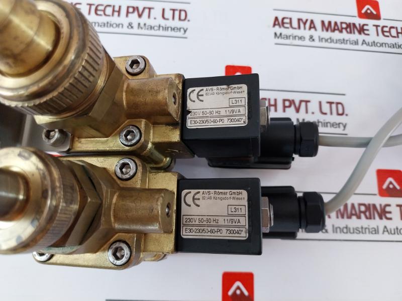 Avs-romer Egv-1035/v2-ah9-3/4pn Solenoid Valve 230v Ac/dc 11/9va