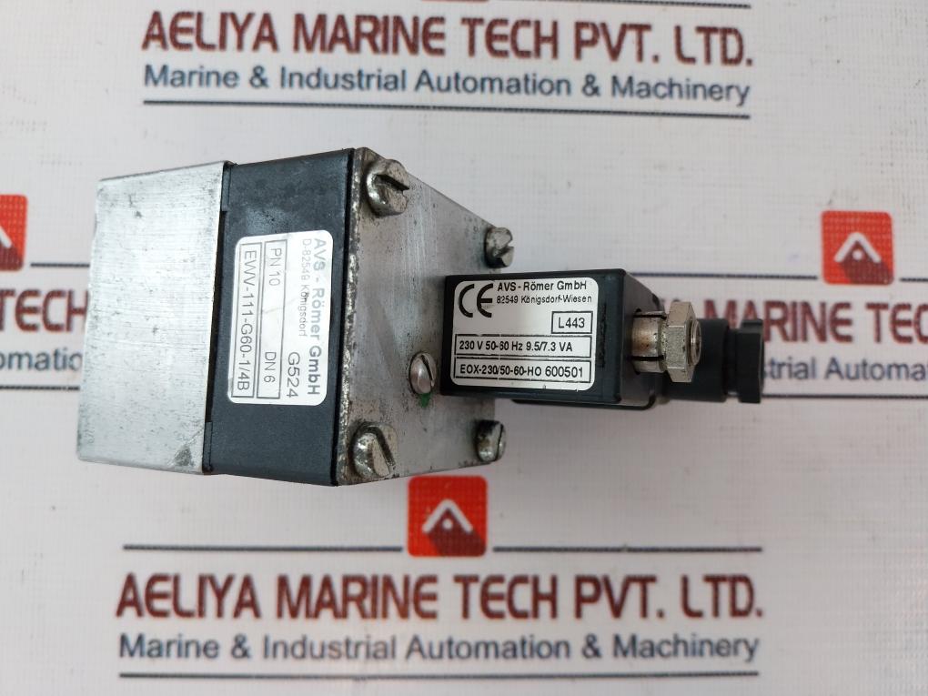 Avs-romer Solenoid Valve Ewv-111-g60-1/4B