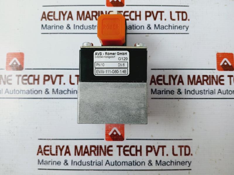 Avs-römer Ewv-111-g60-1/4b Solenoid Valve 2604928, 230v 50-60hz