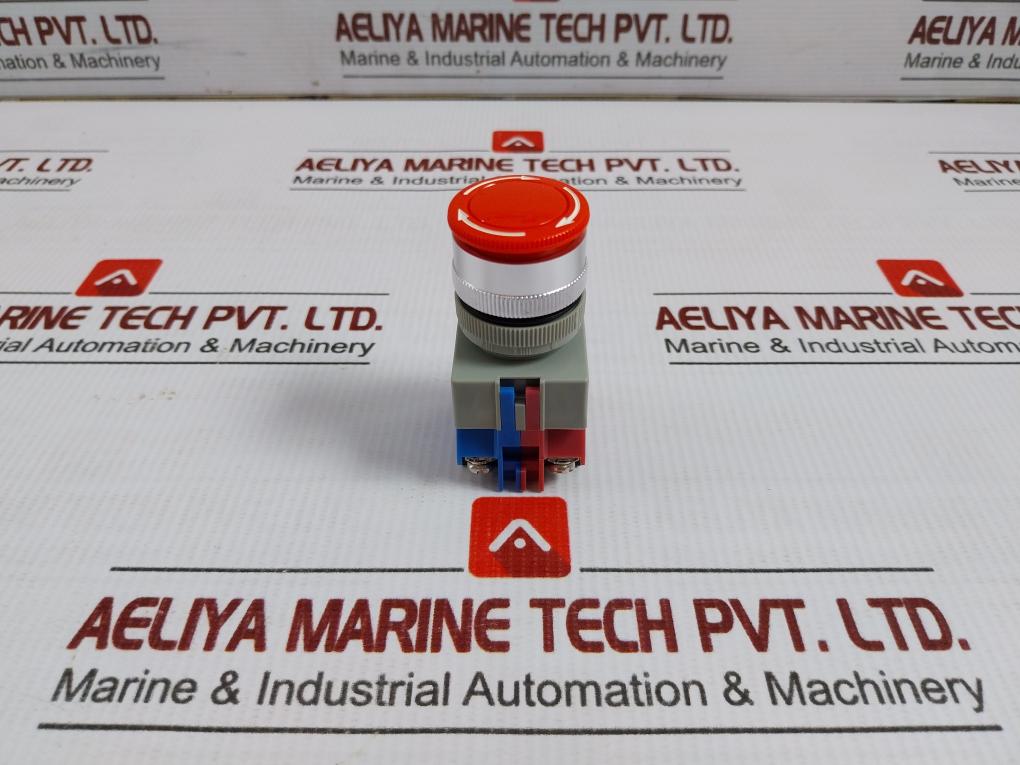 Avw311R Idec Push-button Switch With Block Base 600V 10A Assembly