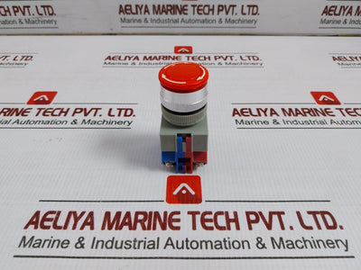 Avw311R Idec Push-button Switch With Block Base 600V 10A Assembly