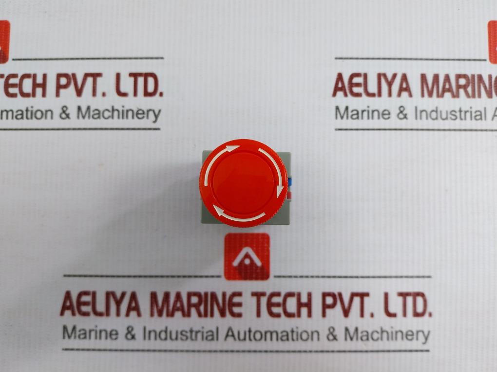 Avw311R Idec Push-button Switch With Block Base 600V 10A Assembly