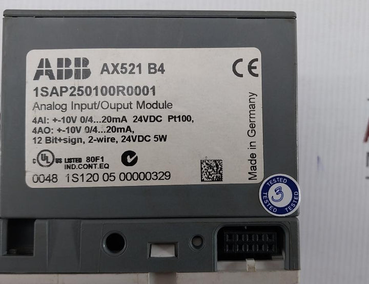 Ax521-B4-Analog-Input-Output-Module-1Sap250100R0001-Abb-208845-7