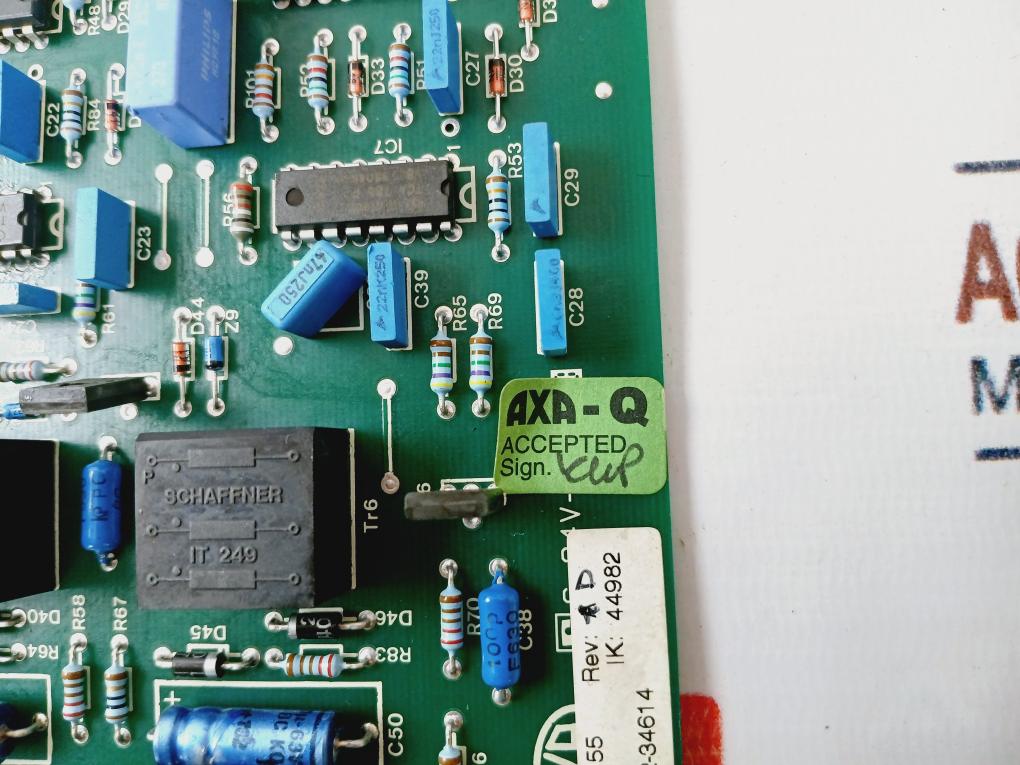 Axa 3Qsi-2 Printed Circuit Board 579155 Rev: D