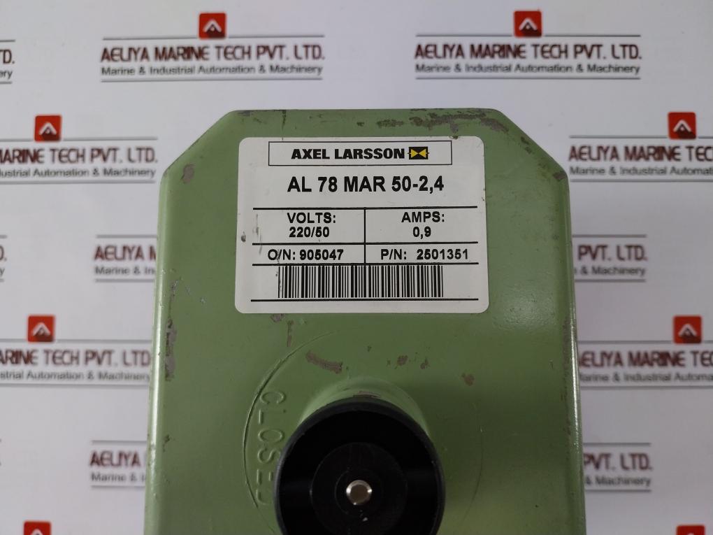 Axel Larsson Al 78 Mar 50-2,4 2501351 Actuator 220/50V 0,9Amp