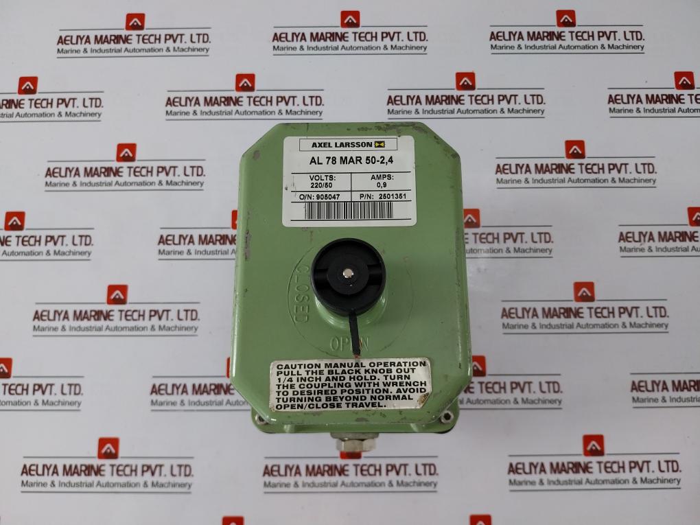 Axel Larsson Al 78 Mar 50-2,4 2501351 Actuator 220/50V 0,9Amp