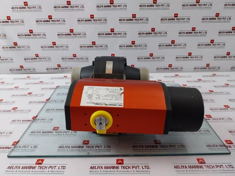 Axel Larsson Rc250-sr087 Pneumatic Actuator + Starline Ball Valve 115-sgs-g Assy