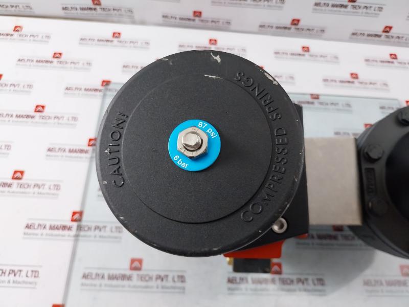 Axel Larsson Rc250-sr087 Pneumatic Actuator + Starline Ball Valve 115-sgs-g Assy