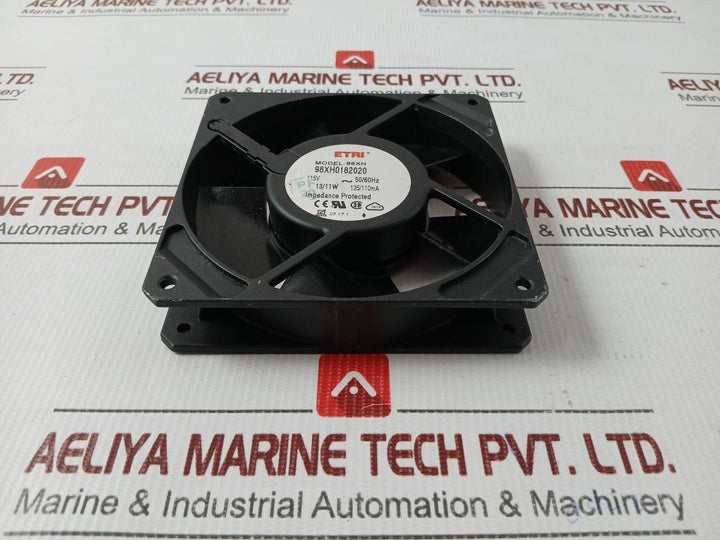 Axial Fan 115v- 50/60hz Etri 98xh0182020