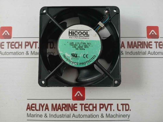 Axial Cooling Fan 12A 115/230H Bac Brand Hicool 50/60Hz