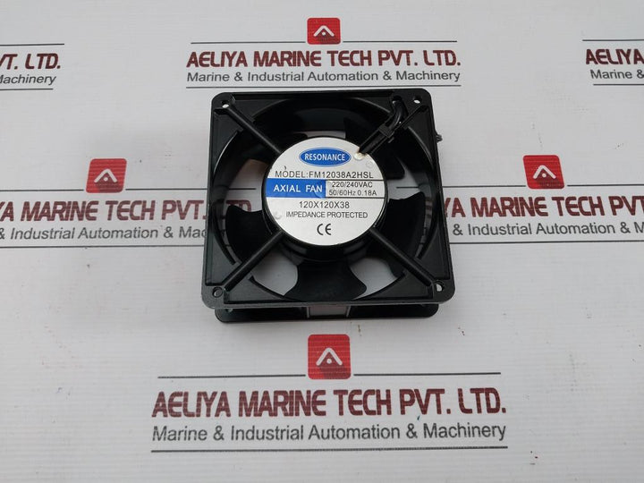 Axial Fan Brand Resonance 240Vac Fm12038A2Hsl 50/60Hz 0.18A