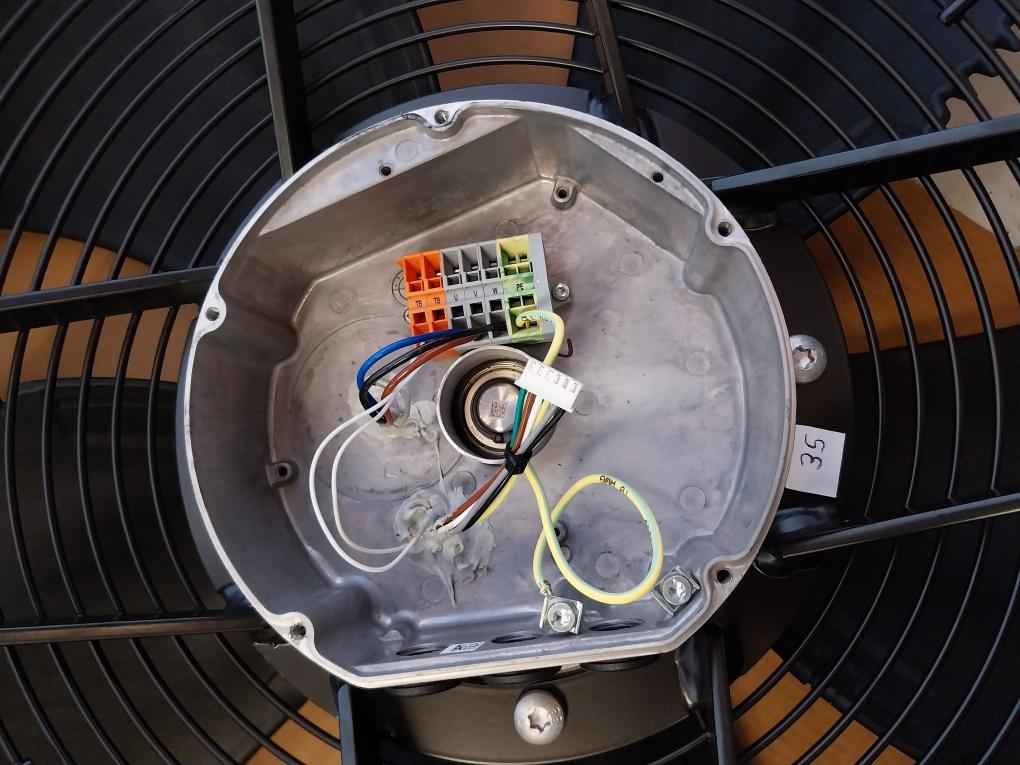 Axial Fan With 380-480V 50/60Hz Ziehl-abegg Fn080-zkq.Dg.V5P4
