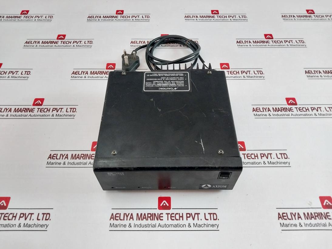 Axiom Bm 100B Power Supply Unit 13.5V-10A 1.5 Meter