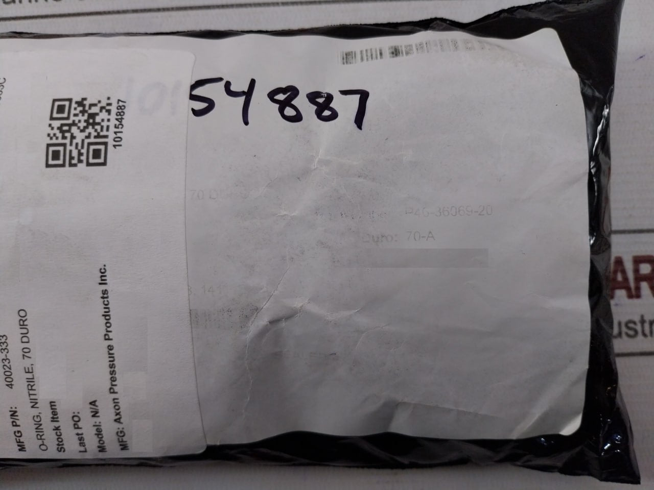 Axon 40023-333 O-ring Nitrile 70 Duro