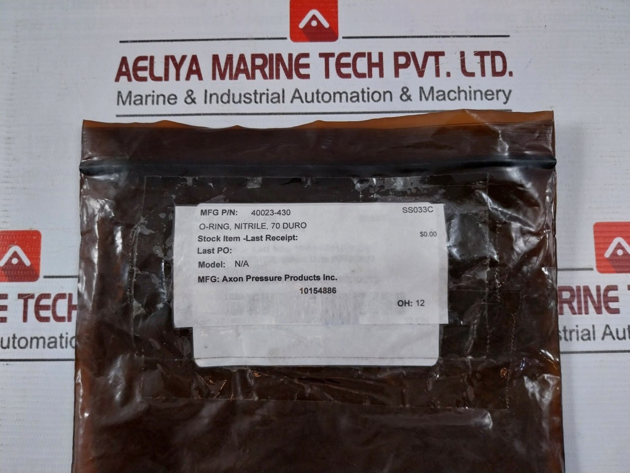 Axon 40023-430 O-ring Nitrile 70 Duro Ss033C Nbrx