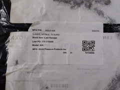 Axon 40023-430 O-ring Nitrile 70 Duro Ss033C Nbrx