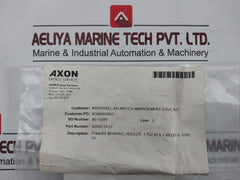Axon 40050-14-01 Thrust Roller Bearing 1.752 Id X 2.49 Od X .0781 Tk