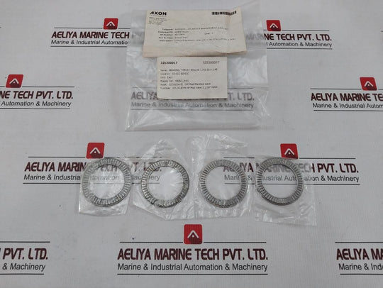 Axon 40050-14-01 Thrust Roller Bearing 1.752 Id X 2.49 Od X .0781 Tk