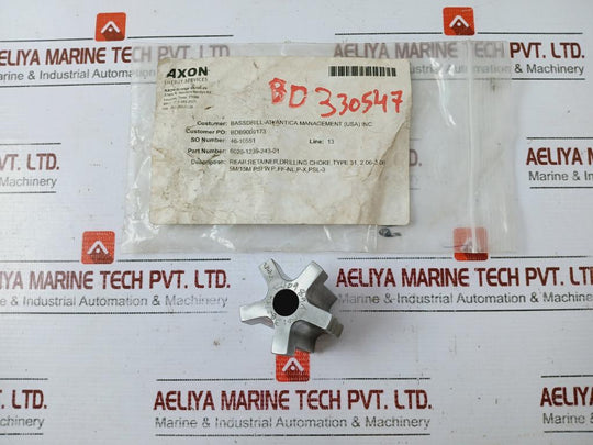 Axon 6020-1239-243-01 Rear Retainer For Drilling Choke, C40989A