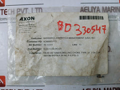 Axon 6020-1239-243-01 Rear Retainer For Drilling Choke, C40989A