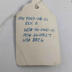 Axon 81143-04-01 Position Indicator Rod For Choke Manifold Rev.A B8C6
