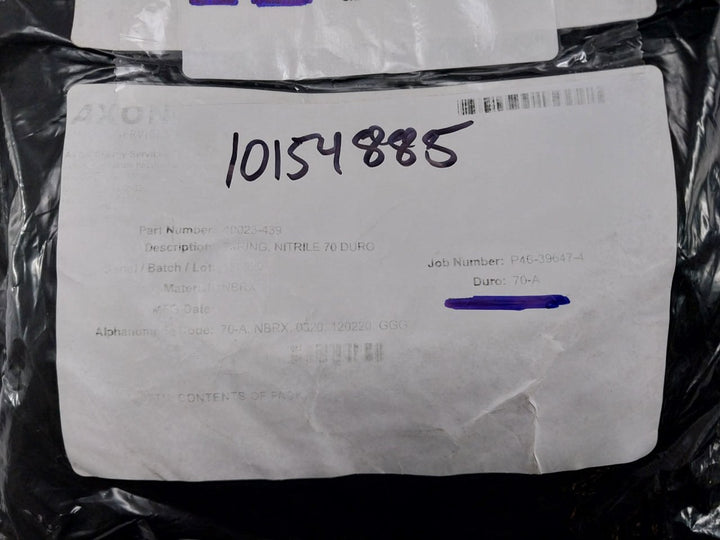 Axon Pressure Products 40023-439 O-ring Nitrile 70 Duro 10154885