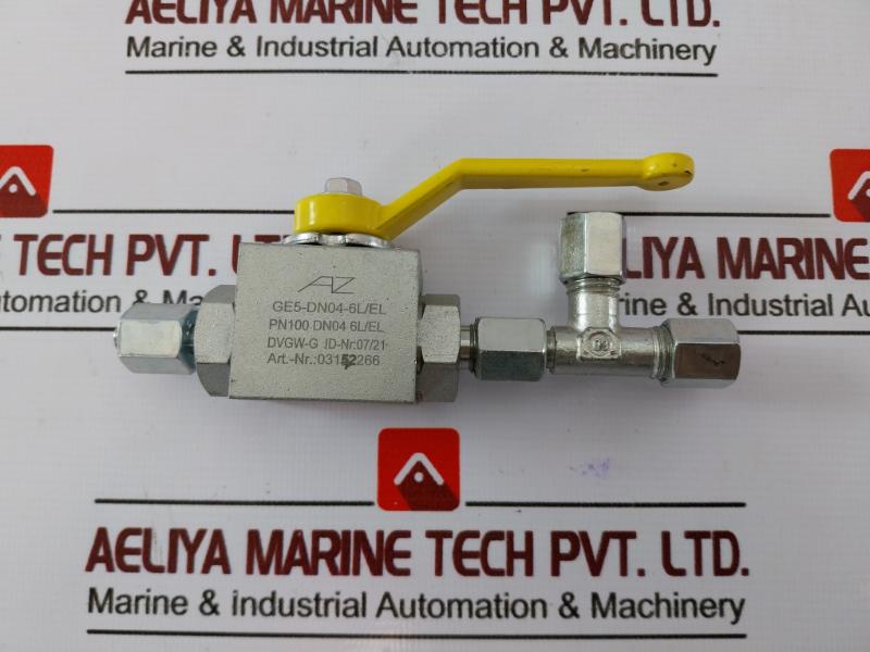 Az 03152266 Stainless Steel Ball Valve Pn100 Dn04 Ge5dn04-6l/el,pn100 Dn04 6l/el