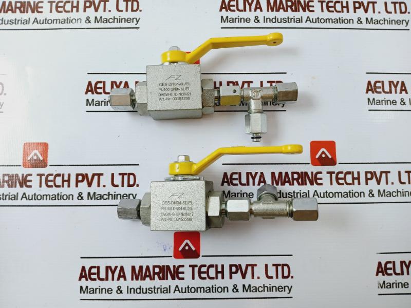 Az Dvgw-g Ball Valve Ge5-dn04-6l/el Pn100 Dn04 6l/el 03152266