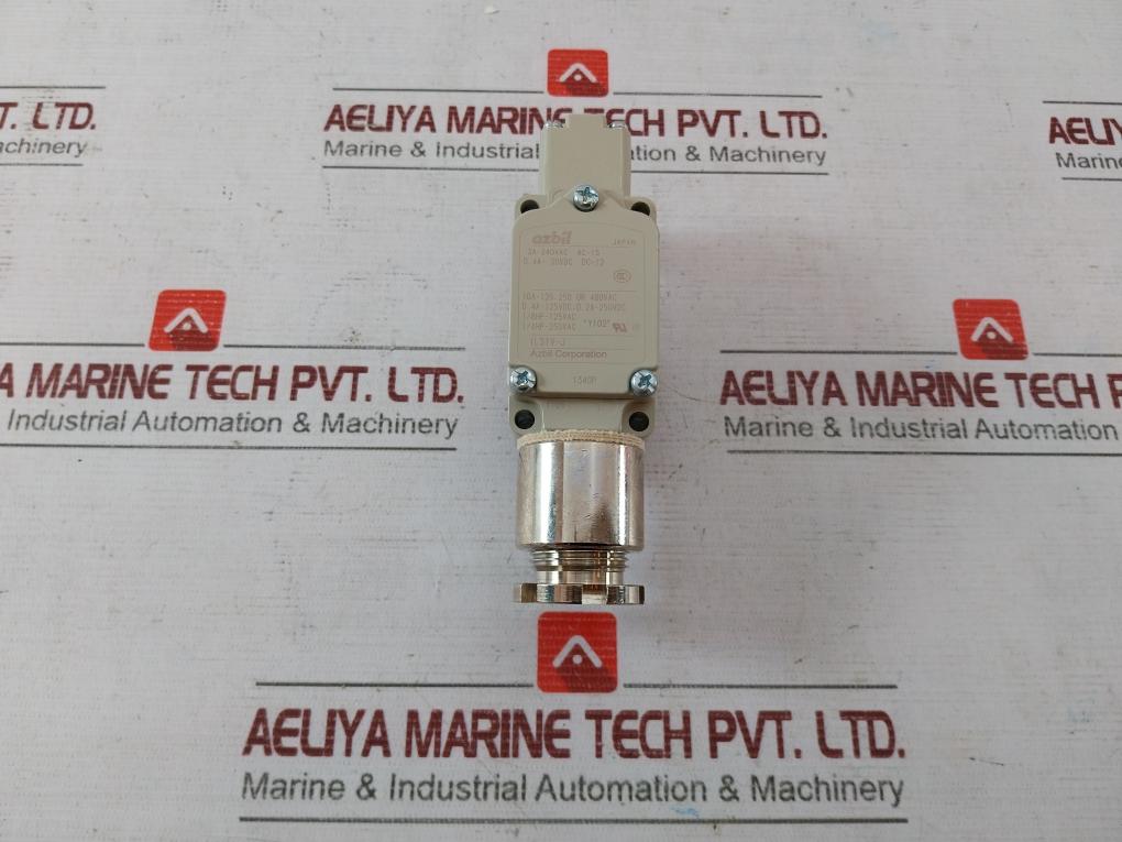 Azbil 1Ls19-j Compact Limit Switch 3A-240Vac Ac-15 Y102 Bv-324 Ns650Ep0L