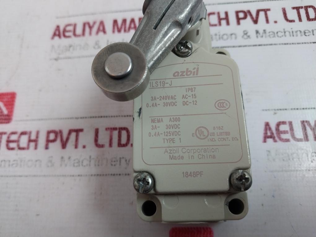 Azbil 1Ls19-j General Purpose Compact Limit Switch, Type 1
