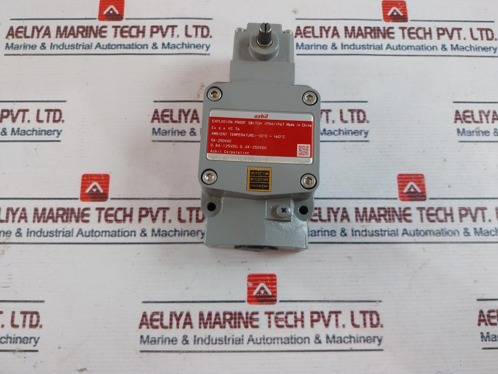 Azbil 1Lx7003-r Explosion Proof Switch 1736Pf