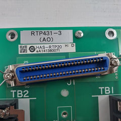 Azbil 80360693-011 Terminal Block Module Ea141380071 Has-rtp20