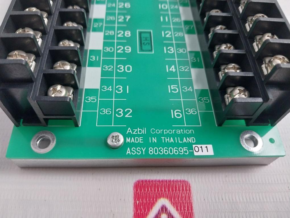 Azbil 80360695-011 Terminal Block Module Has-rtp00 Rtp451-7 Ea192380561
