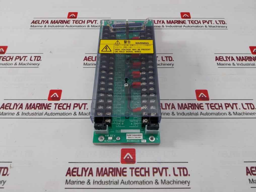 Azbil 80361024-002 Terminal Block Module Has-rtp80 R/Do-tp