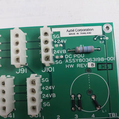 Azbil 80363198-001 Power Distribution Unit Rev B