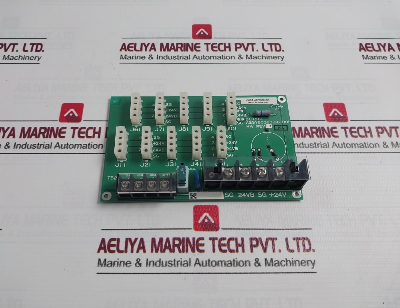 Azbil 80363198-001 Power Distribution Unit Rev B