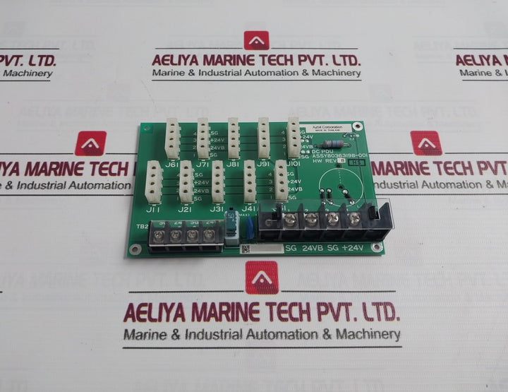 Azbil 80363198-001 Power Distribution Unit Rev B