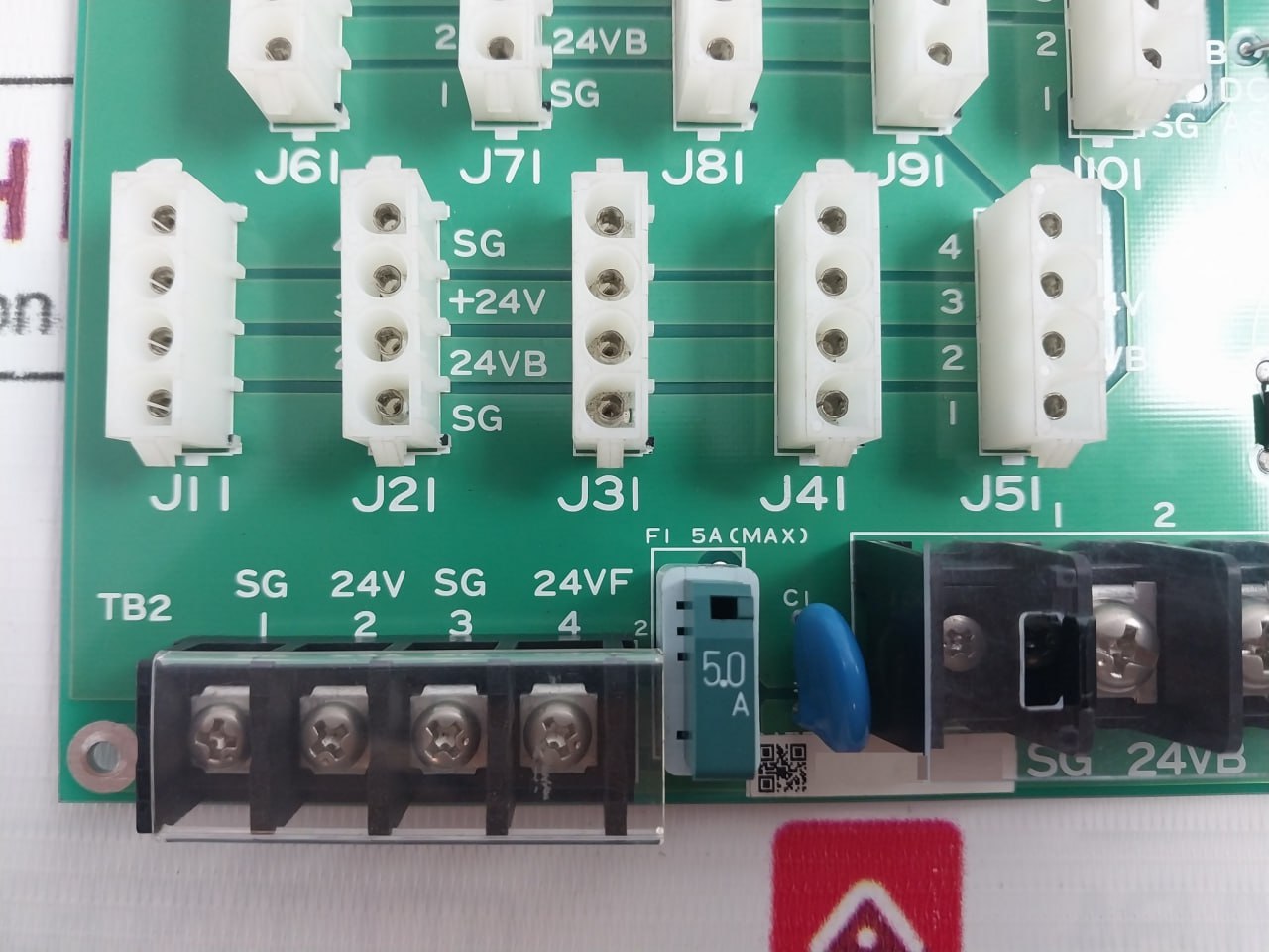 Azbil 80363198-001 Power Distribution Unit Rev B