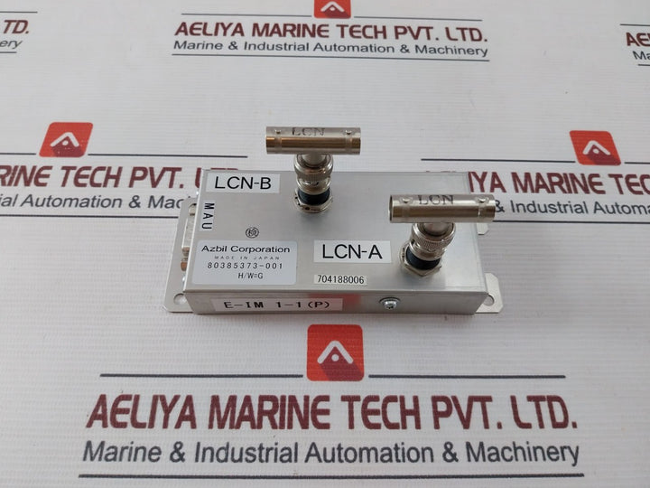 Azbil 80385373-001 Media Adapter Unit