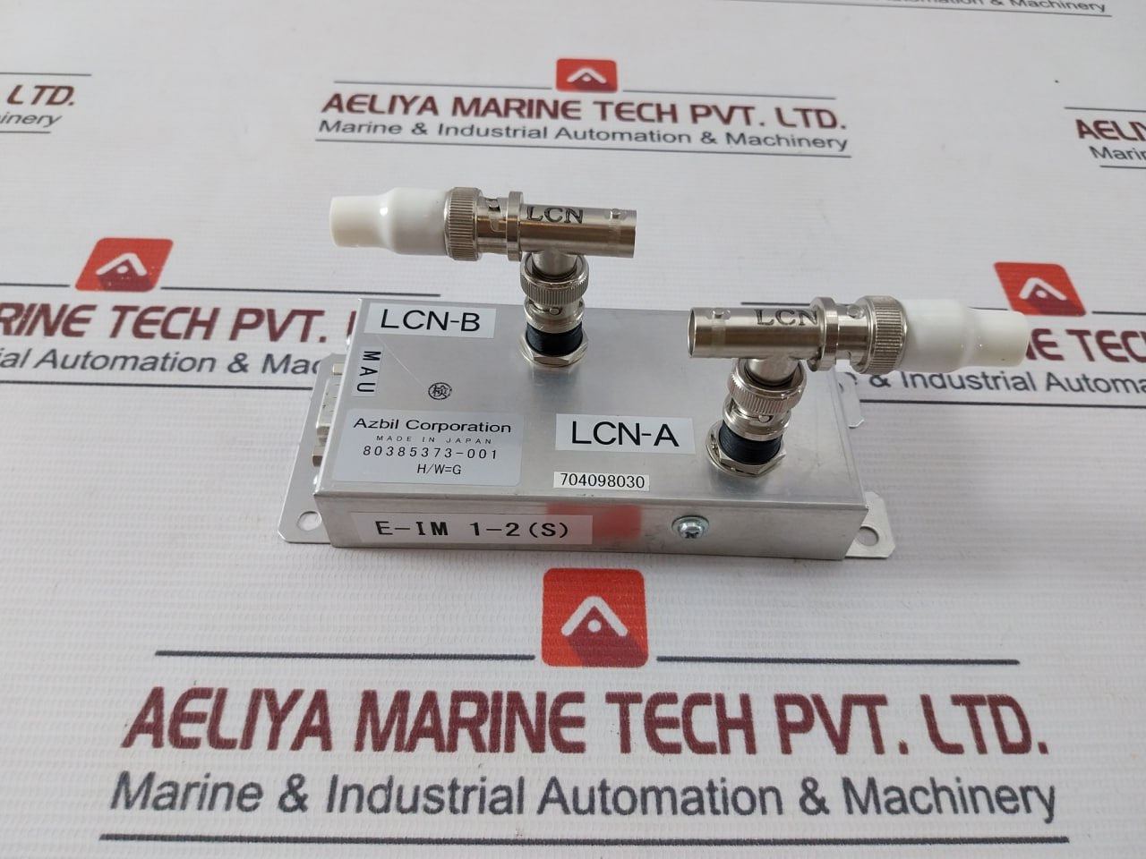 Azbil 80385373-001 Media Adapter Unit 704098030 E-im 1-2 (S)