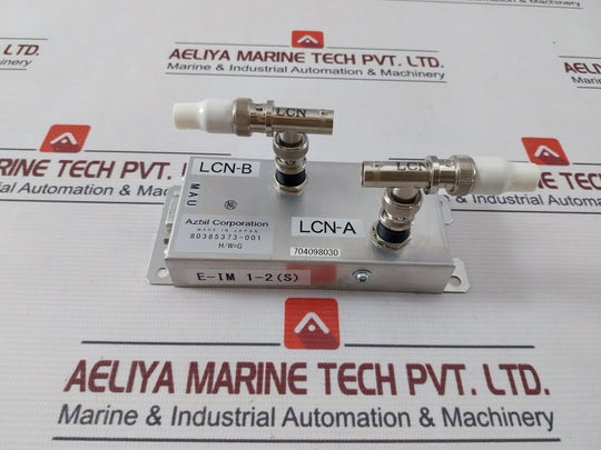 Azbil 80385373-001 Media Adapter Unit 704098030 E-im 1-2 (S)
