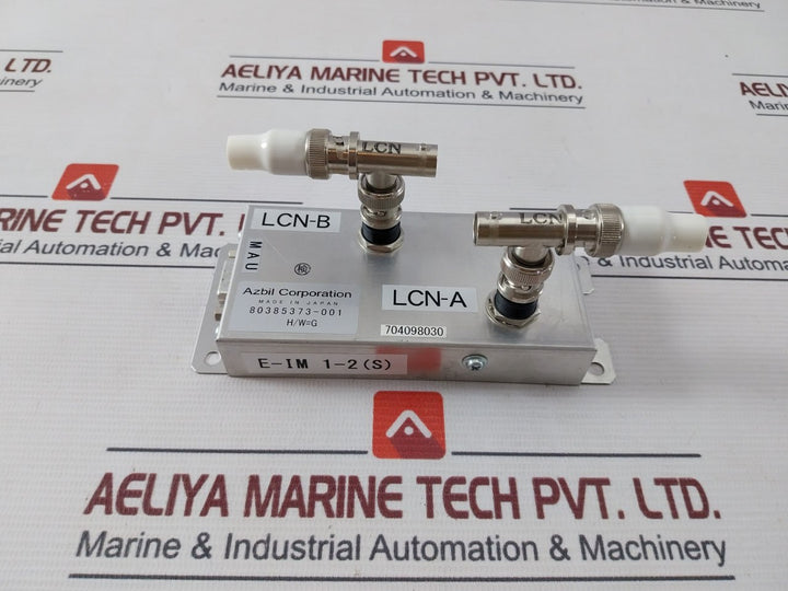 Azbil 80385373-001 Media Adapter Unit 704098030 E-im 1-2 (S)