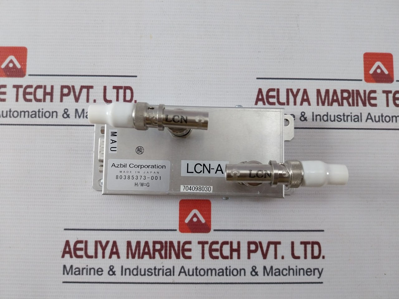 Azbil 80385373-001 Media Adapter Unit 704098030 E-im 1-2 (S)