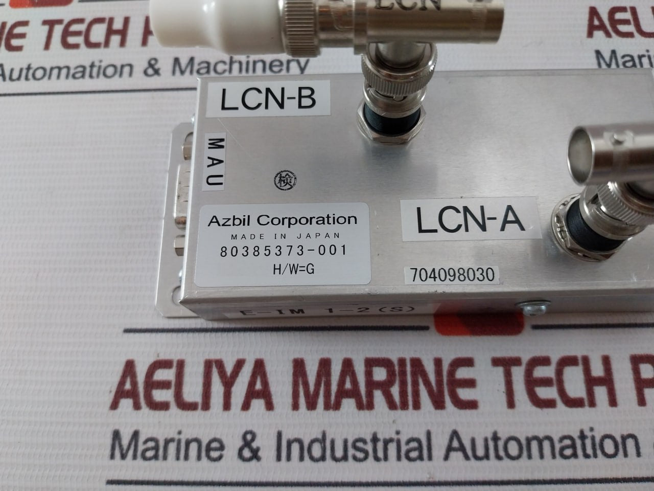 Azbil 80385373-001 Media Adapter Unit 704098030 E-im 1-2 (S)